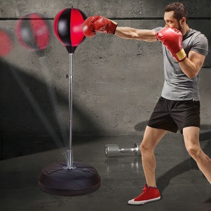 Standing speed bag, listed 124.46–144.78 cm