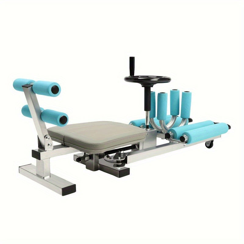 Adjustable leg-training and stretching frame