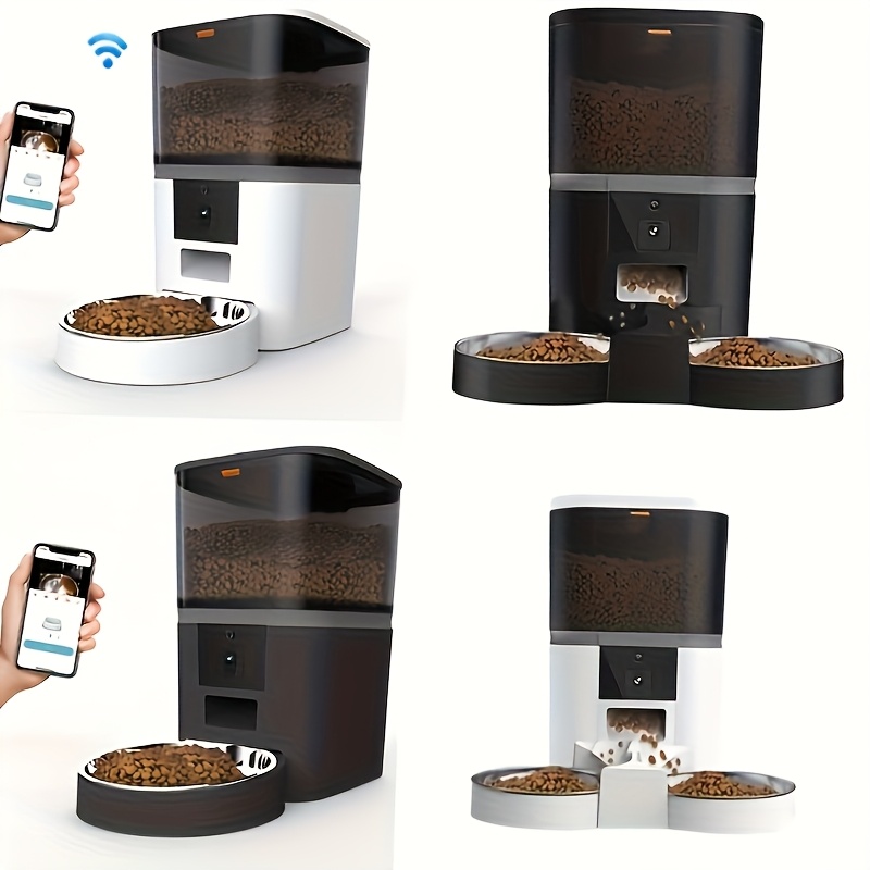 4 L camera pet feeder with Tuya app