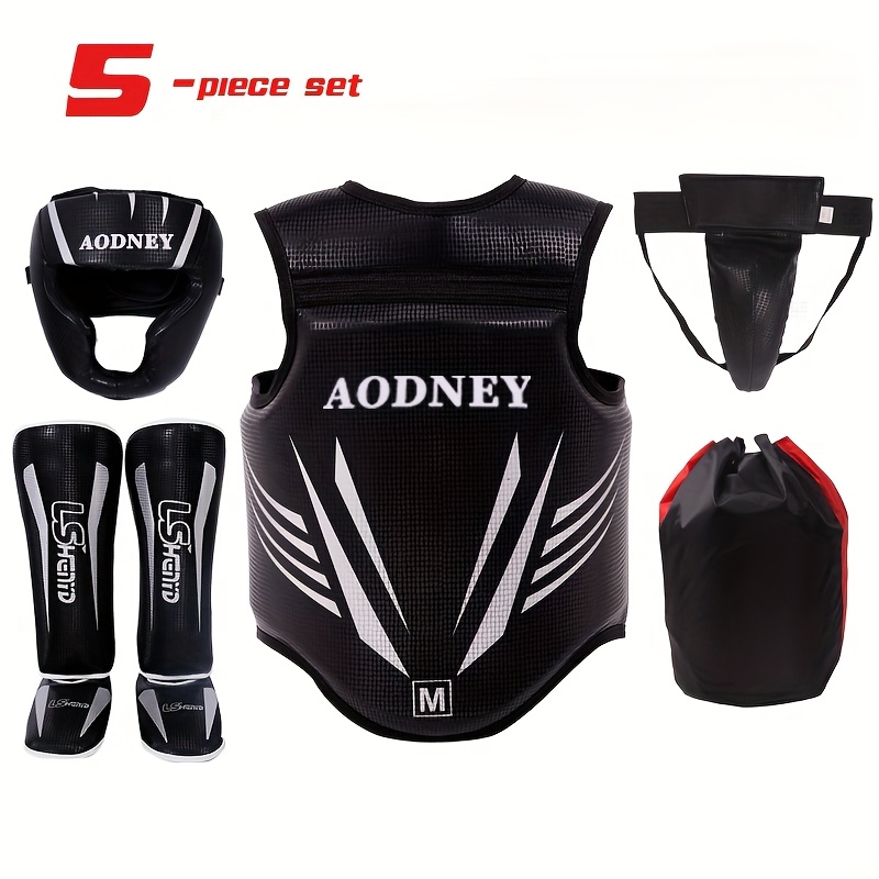 Five-piece sanda protection set