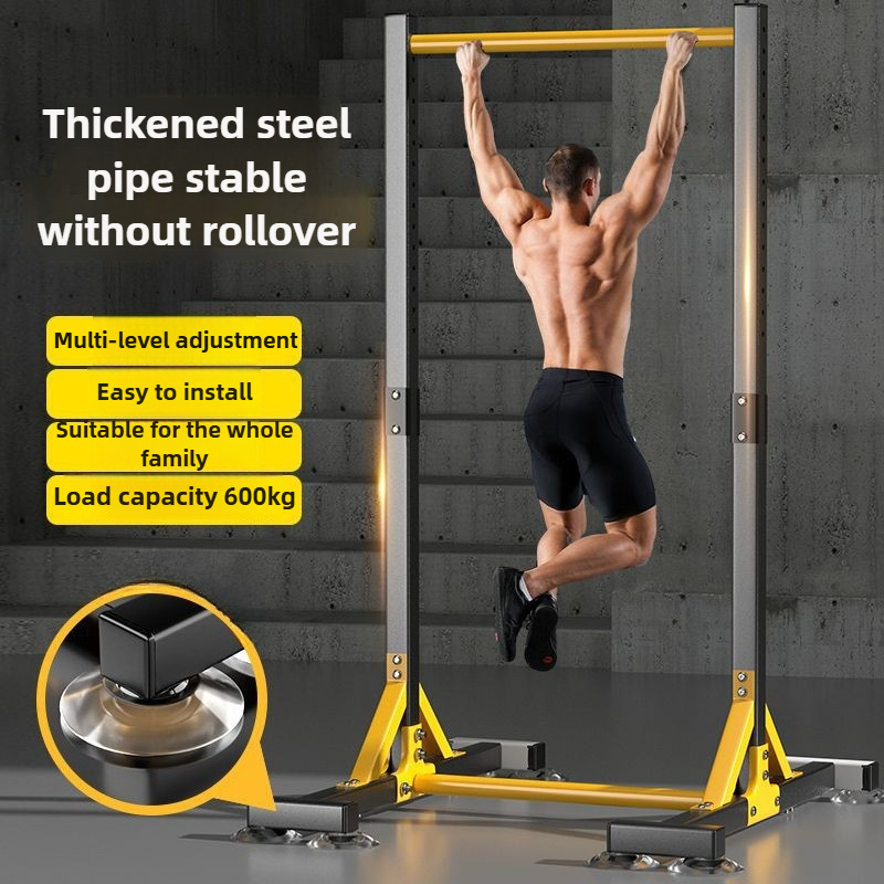 Adjustable steel pull-up and band frame