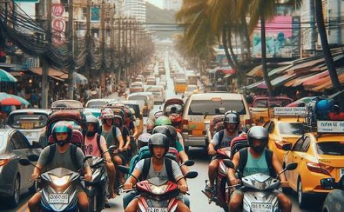 Motorbike Taxi à Pattaya Motorbike Taxi à Pattaya