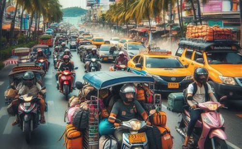 Motorbike Taxi à Pattaya Motorbike Taxi à Pattaya