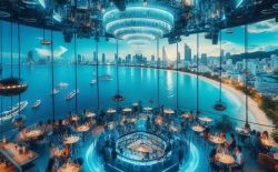 Bars in Pattaya in Thailand with superb views Bars in Pattaya in Thailand with superb views