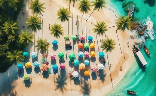 Hot season in Thailand