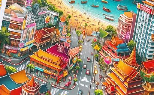 Central Pattaya Map Central Pattaya Map