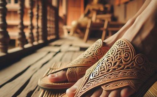 Thai culture feet Thai culture feet