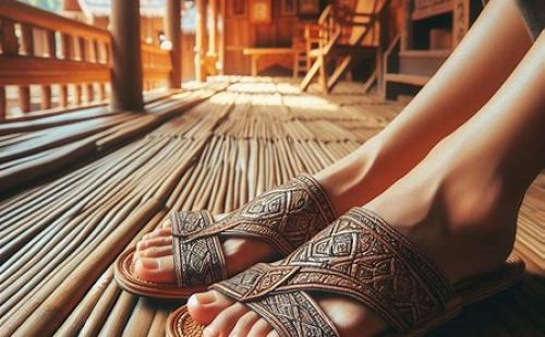 Thai culture feet Thai culture feet