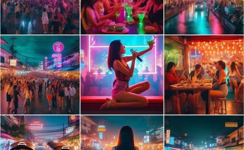 บาร์และสถานบันเทิงยามค่ำคืนในสุรินทร์