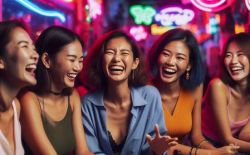 Thai bar girls in Pattaya in Thailand Thai bar girls in Pattaya in Thailand