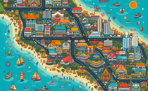 South Pattaya Map South Pattaya Map