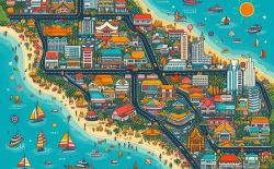 South Pattaya Map South Pattaya Map