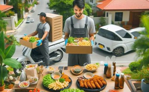 芭堤雅的送餐服务 芭堤雅的送餐服务