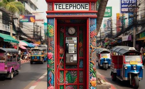 Telephone in Pattaya Thailand Telephone in Pattaya Thailand
