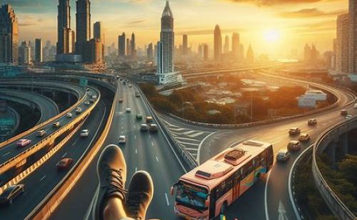 Traveling by minibus or bus from Pattaya to Bangkok Traveling by minibus or bus from Pattaya to Bangkok